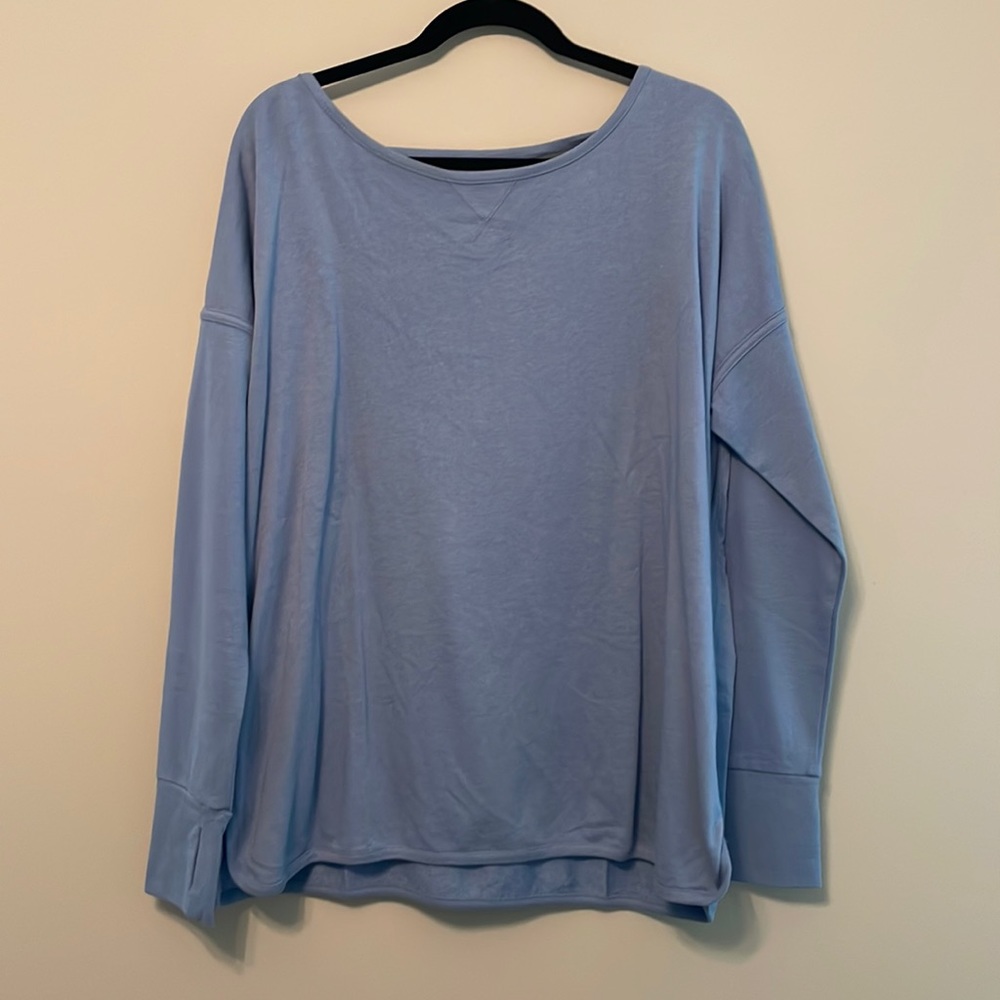 Sweaty Betty Simhasana sweatshirt with thumbholes - XL